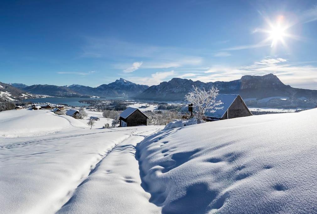 Im Mondseeland Innerschwand Eksteriør billede