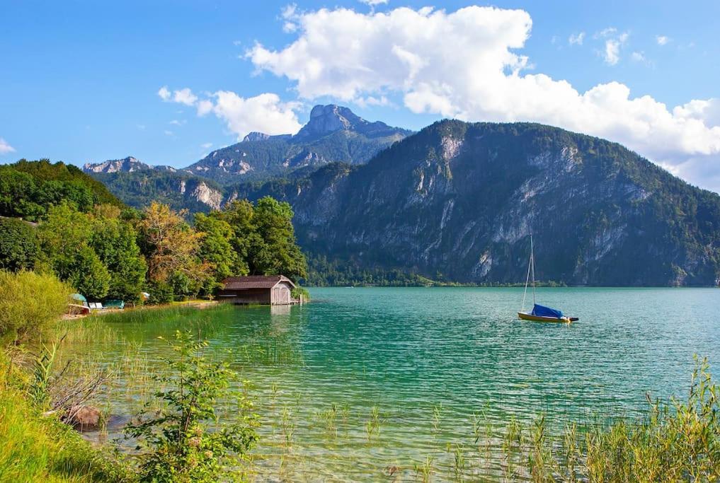 Im Mondseeland Innerschwand Eksteriør billede